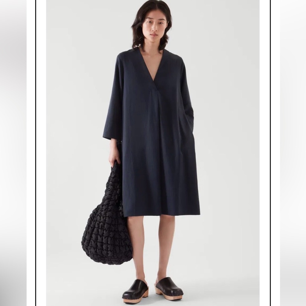 COS V-Neck Tunic Dress